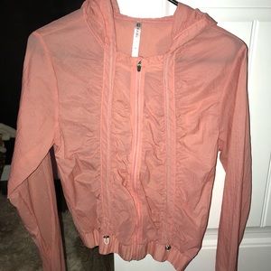 fabletics pink windbreaker